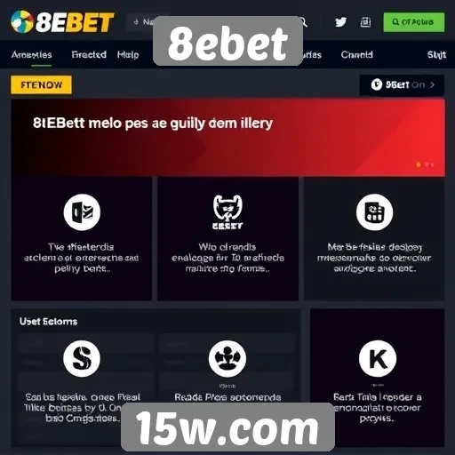Avaliação das funcionalidades do site 8ebet